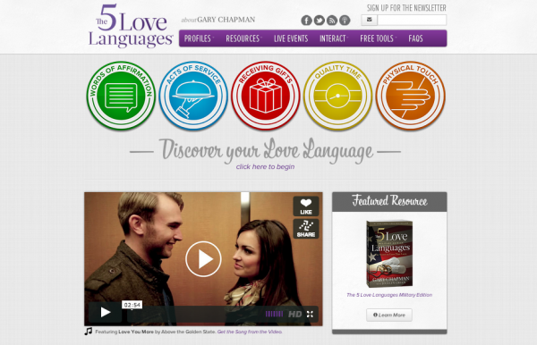 5 Languages Of Love